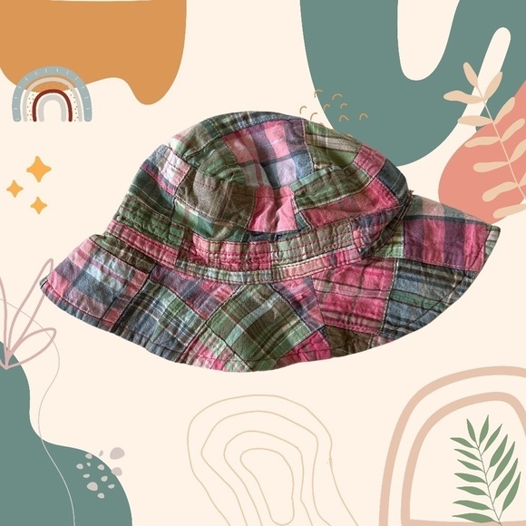 Gap 18  month Plaid Hat - Picture 1 of 3